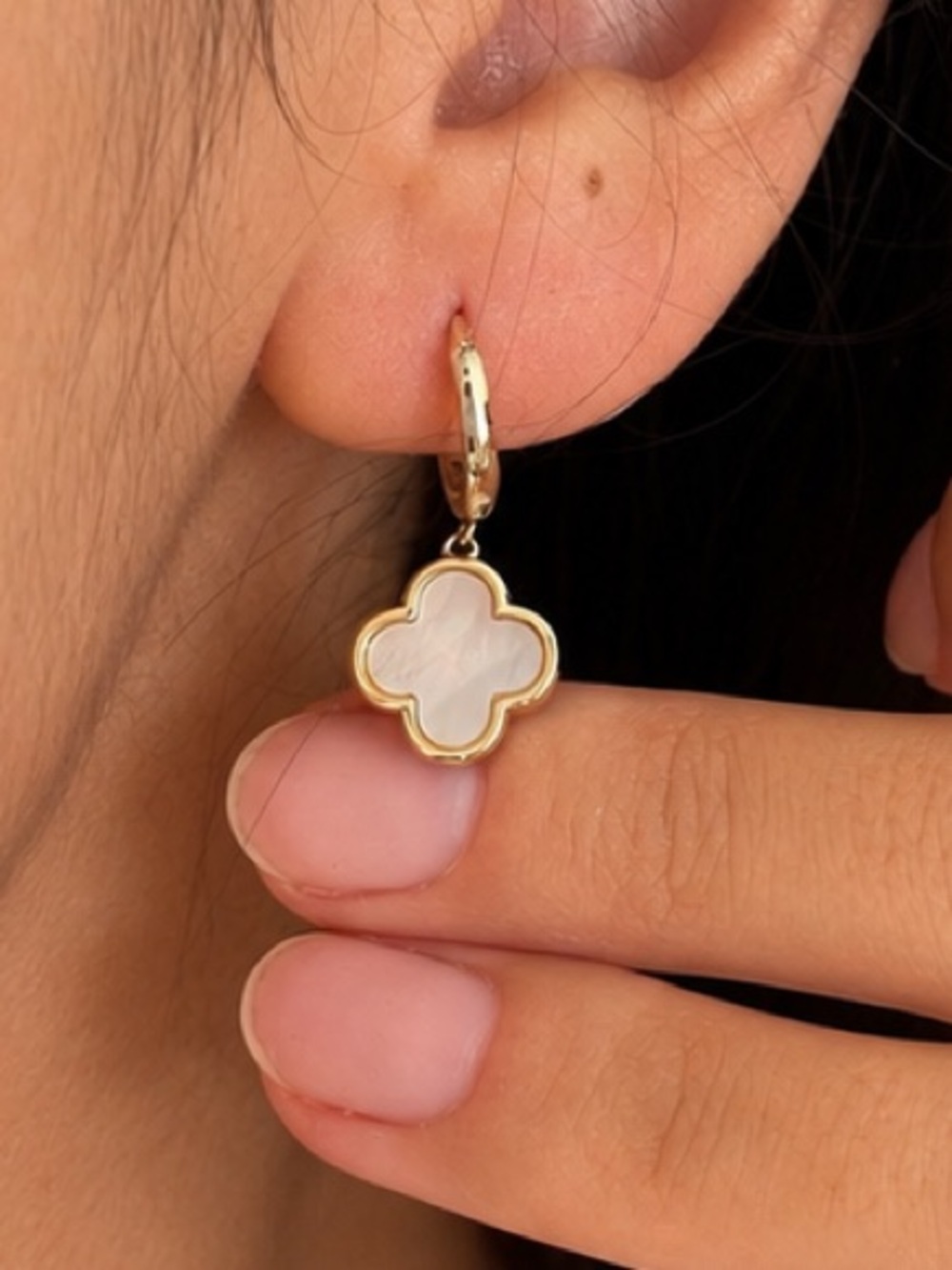 Gold Style Earrings + gift